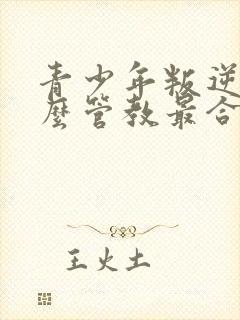 青少年叛逆期怎么管教最合适男孩