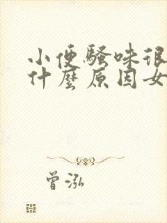 小便骚味很重是什么原因女性