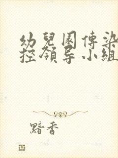 幼儿园传染病防控领导小组