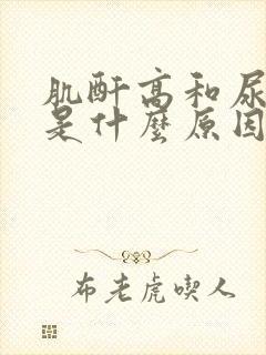 肌酐高和尿酸高是什么原因造成的