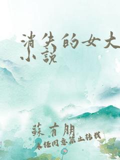 消失的女大学生小说