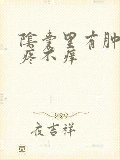 阴囊里有肿块不疼不痒