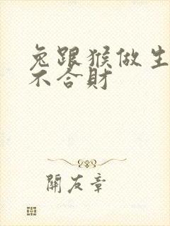 兔跟猴做生意合不合财