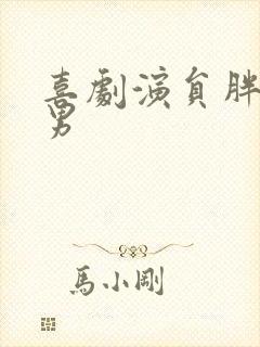 喜剧演员胖胖的男