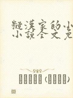 糙汉家的小娇夫小说全文免费阅读