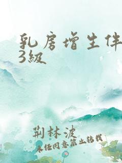 乳房增生伴结节3级