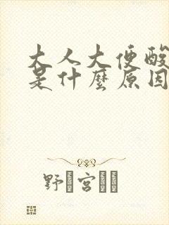 大人大便酸臭味是什么原因