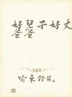 好儿子好丈夫好爸爸