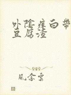 外阴痒白带黄像豆腐渣