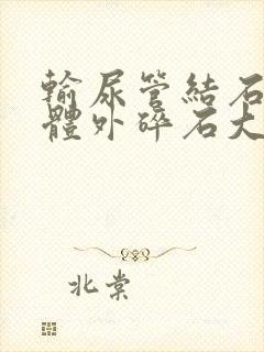 输尿管结石上段体外碎石大概多少钱