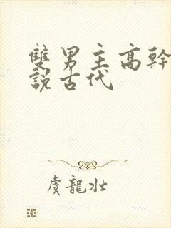 双男主高干文小说古代