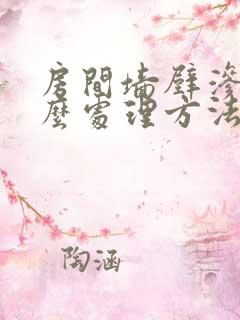 房间墙壁渗水怎么处理方法