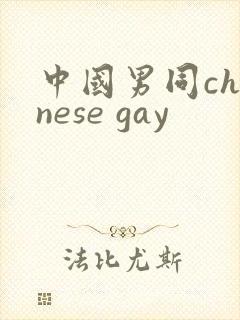 中国男同chinese gay