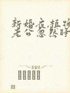 新婚夜,植物人老公忽然睁开眼免费完整版