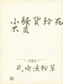 小骚货干死你爽不爽