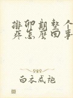 排卵期整个小腹疼怎么回事