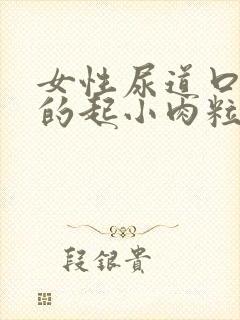 女性尿道口痒痒的起小肉粒怎么回事