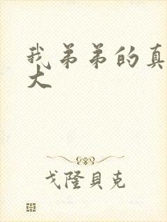 我弟弟的真大很大