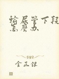 输尿管下段结石怎么办