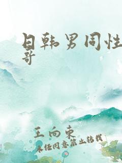 日韩男同性恋帅哥