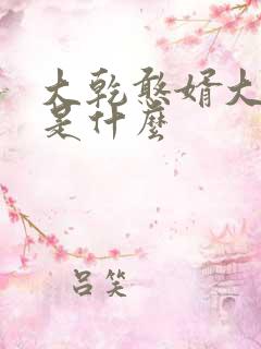 大乾憨婿大结局是什么