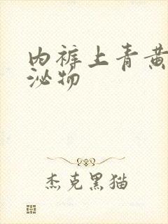 内裤上青黄色分泌物