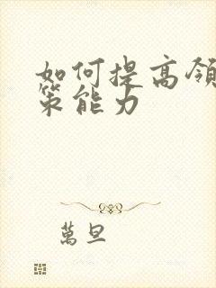 如何提高领导决策能力