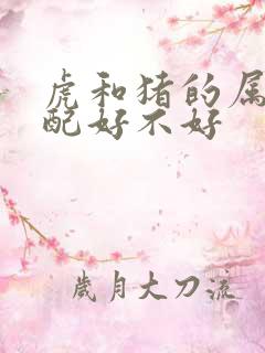 虎和猪的属相婚配好不好