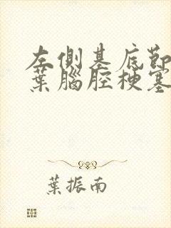 左侧基底节及顶叶脑腔梗塞