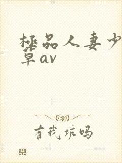 极品人妻少妇嫩草av