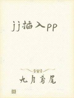 jj插入pp