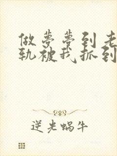 做梦梦到老公出轨被我抓到了