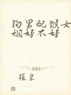 狗男配猴女的婚姻好不好