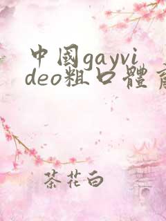 中国gayvideo粗口体育生