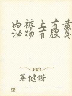 内裤上有黄色分泌物有腥臭味