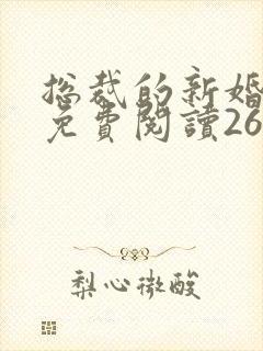 总裁的新婚罪妻免费阅读260