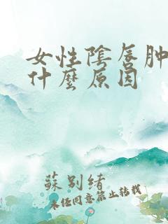 女性阴唇肿痛是什么原因