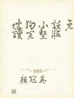 坏狗小说免费阅读完整版