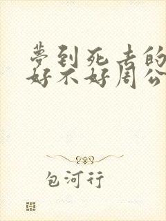 梦到死去的亲人好不好周公解梦