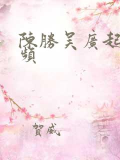 陈胜吴广起义视频