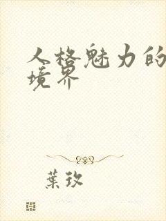 人格魅力的最高境界