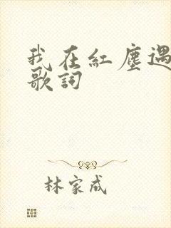 我在红尘遇见你歌词