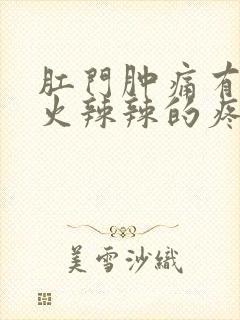 肛门肿痛有肉球火辣辣的疼