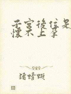 子宫后位是不是怀不上孕