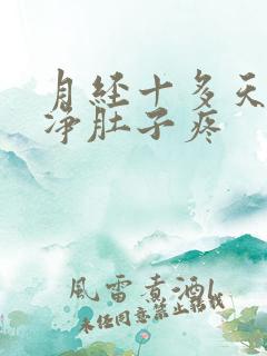 月经十多天不干净肚子疼