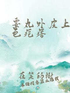 睾丸外皮上有白色疙瘩