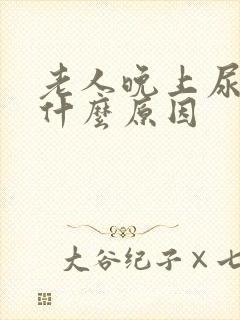 老人晚上尿频是什么原因