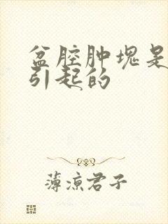 盆腔肿块是怎么引起的