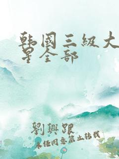 韩国三级大胸艳星全部