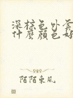 深棕色外套内搭什么颜色好看